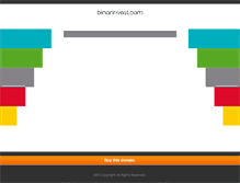 Tablet Screenshot of binarinvest.com